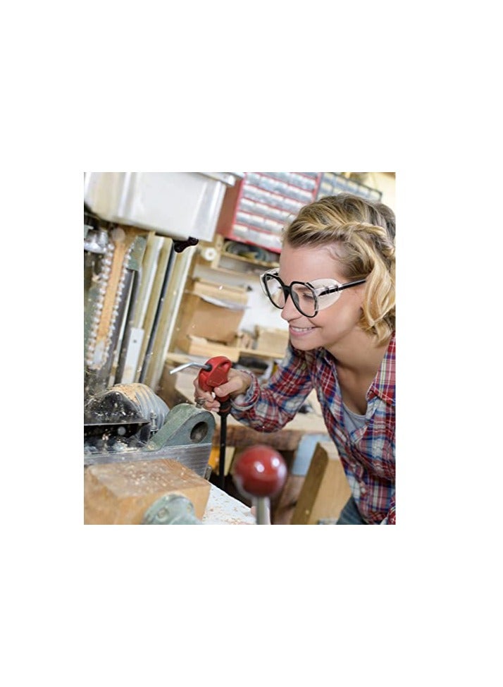 Barakah Side Shields for Eyeglasses Transparent Prescription Glasses, Safety For Glasses,Slip on Clear Shields,Fits Small to Medium Frames Protect(6 Pairs) - Image 4