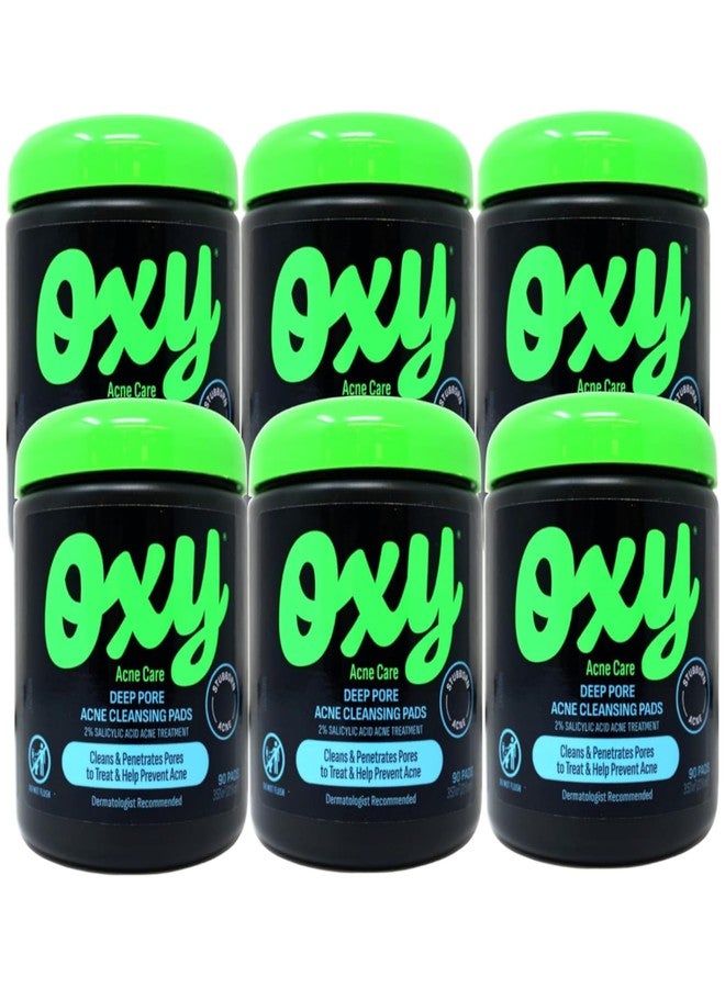 OXY Daily Defense Cleansing Pads 90 Each (Pack of 6) - Image 1
