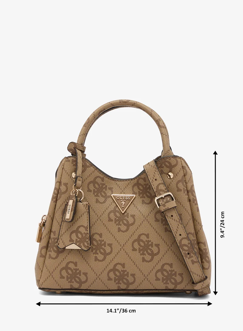 Guess  Meridian II Small Girlfriend Satchel Bag for Women | Best Price UAE