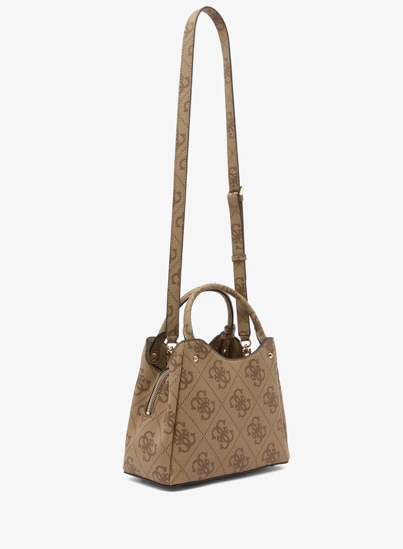 Guess  Meridian II Small Girlfriend Satchel Bag for Women | Best Price UAE
