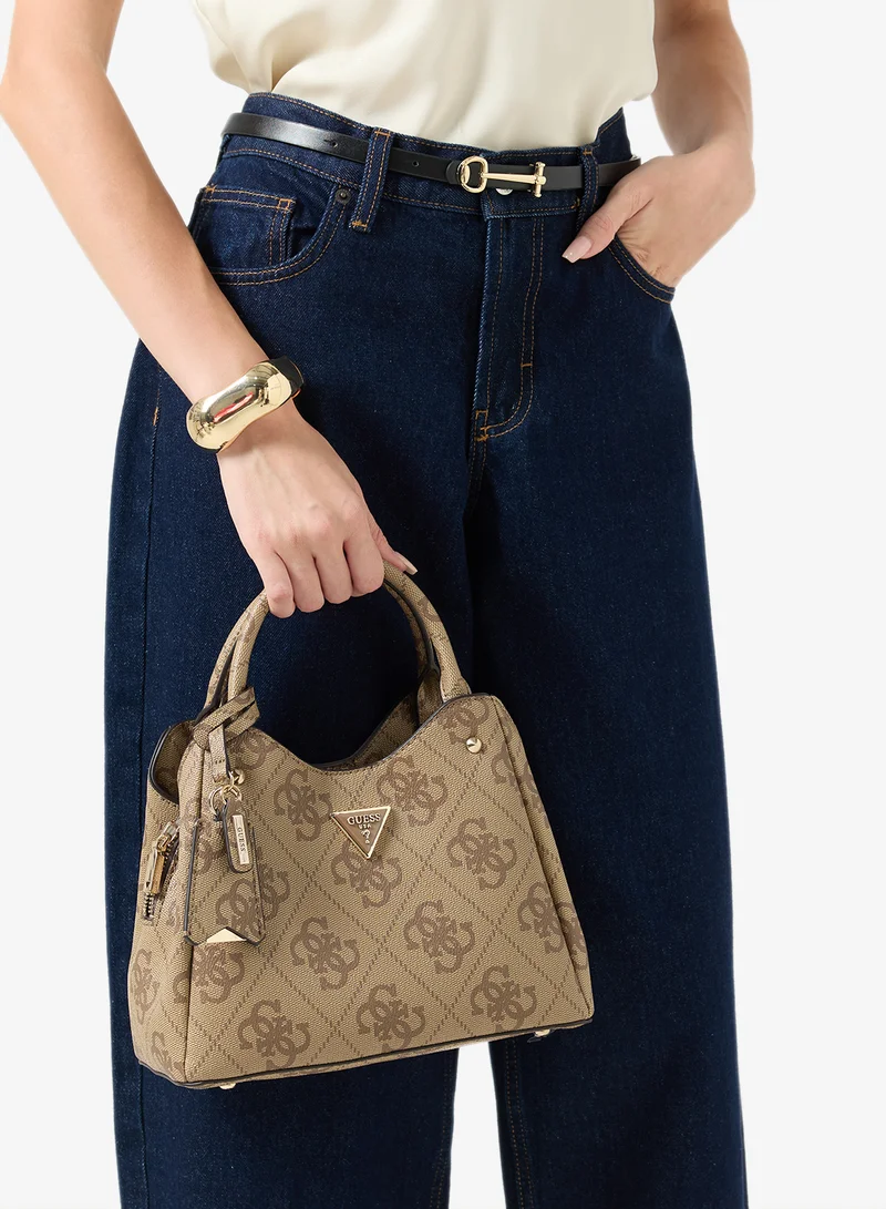 Guess  Meridian II Small Girlfriend Satchel Bag for Women | Best Price UAE