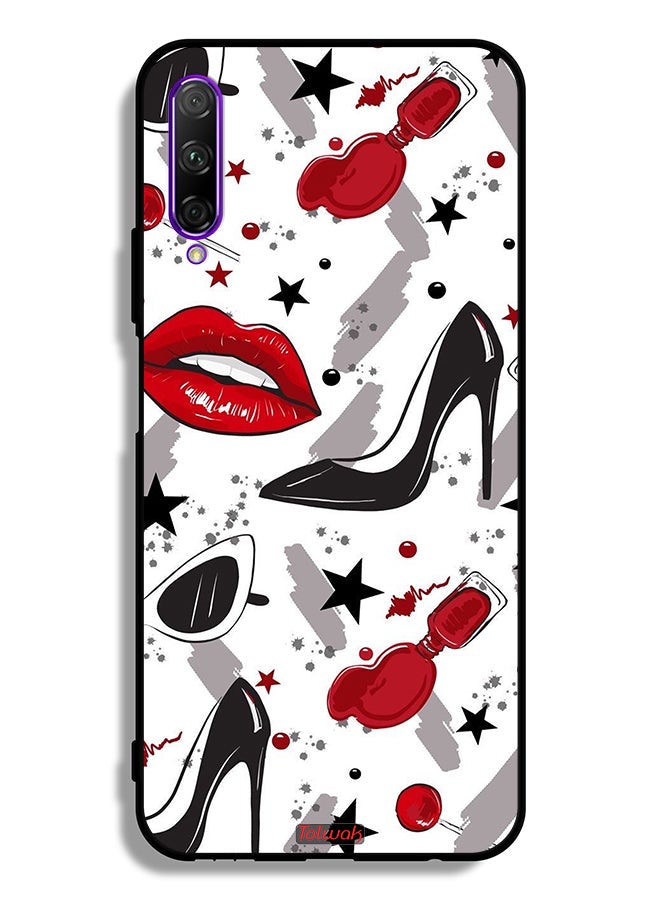 Tolwak Honor 9X Pro Protective Case Cover Lipstick And Shoes Art - Image 2