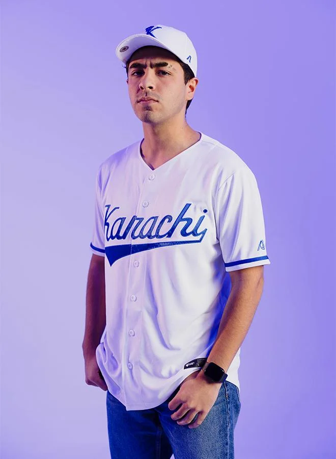 Baseball United Karachi Monarchs Official On-Field Home Jersey