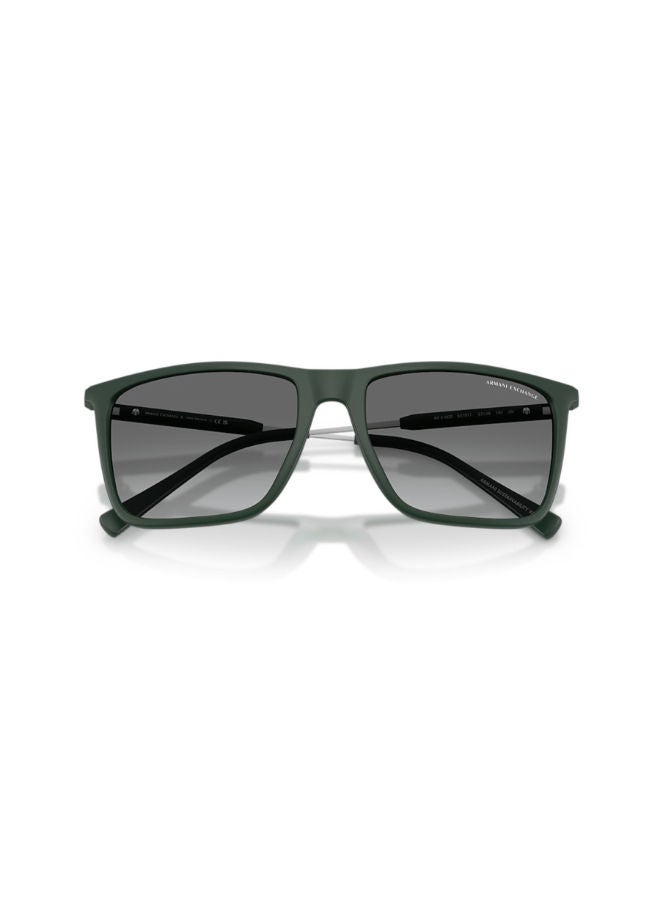 Armani Exchange Full Rimmed Square Sunglasses 0AX4160S - Image 2