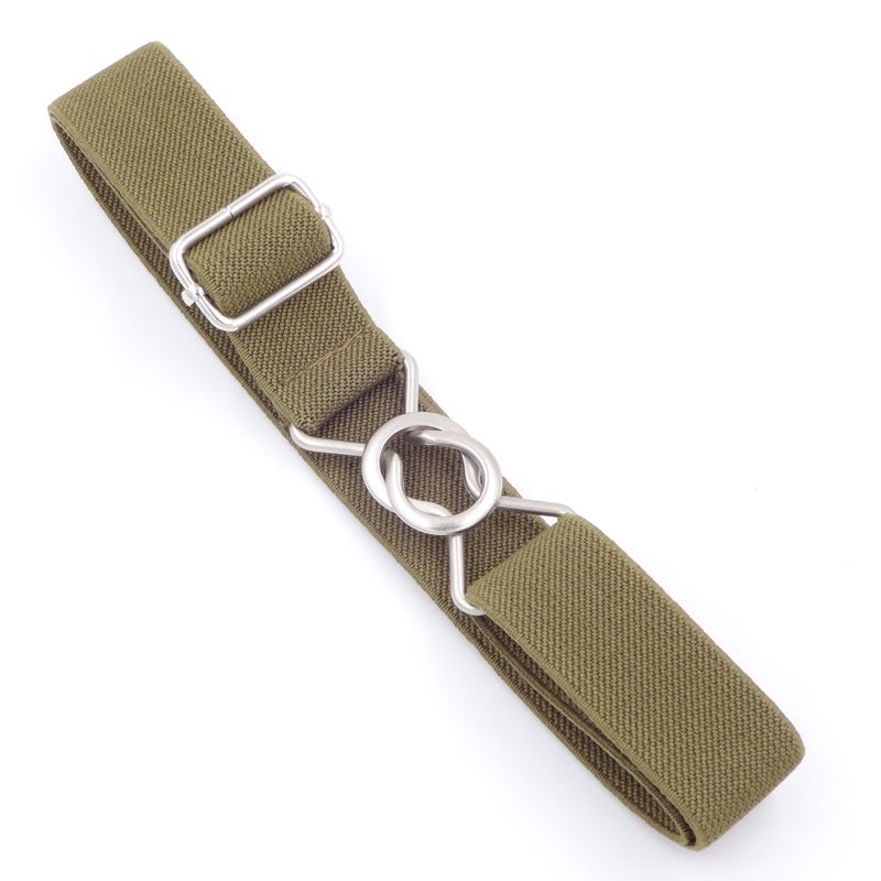 general Elastic Kids Belt with 8-Shaped Buckle Casual Adjustable Waistband for Boys and Girls - Image 5