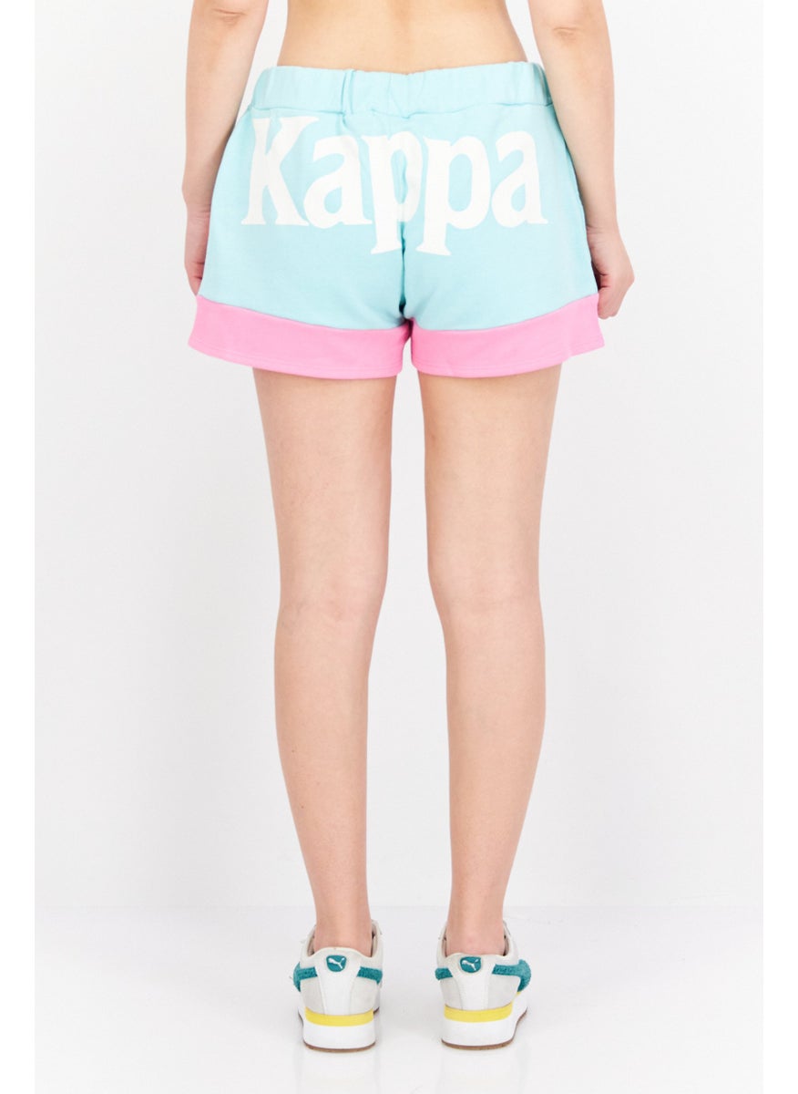 Kappa - Women Sportswear Fit Training Short, Pink Combo - Image 1