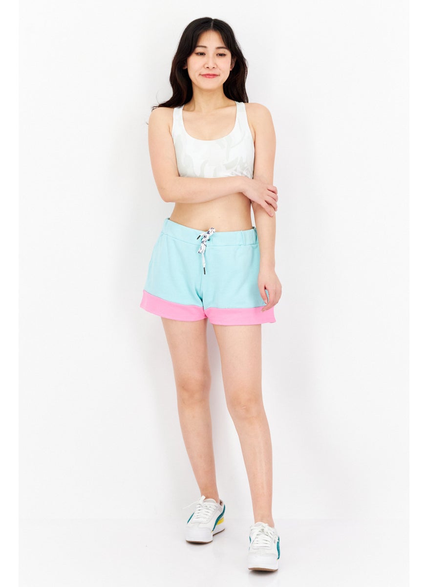 Kappa - Women Sportswear Fit Training Short, Pink Combo - Image 1