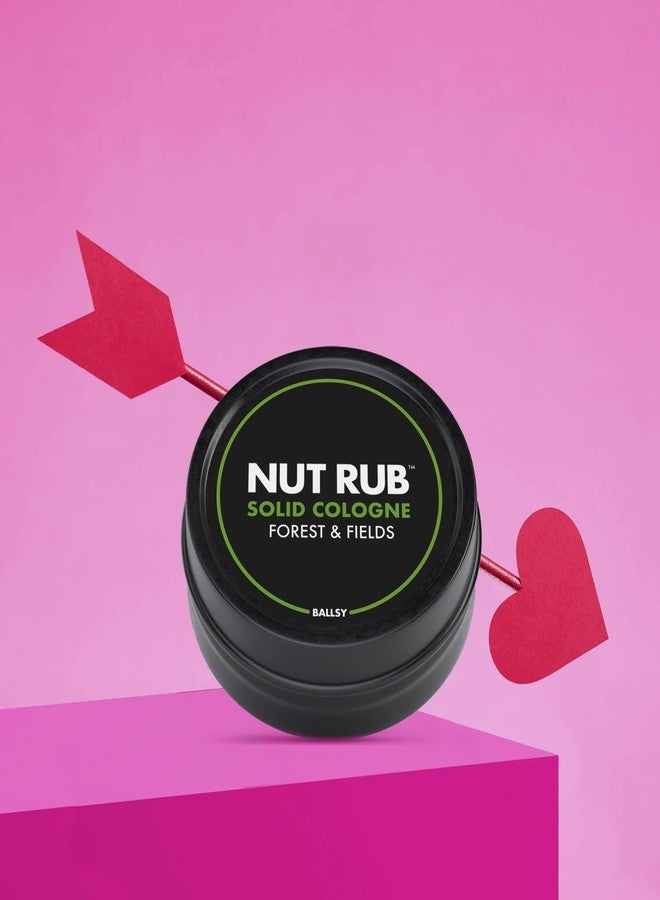 Ballsy Body & Groin Rub, Cologne for Everywhere, with Beeswax, Coconut and Sunflower Seed Oil, Forest and Fields .85 oz - Image 2