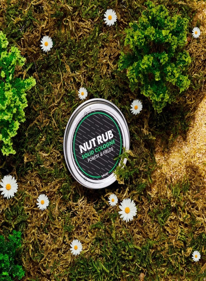 Ballsy Body & Groin Rub, Cologne for Everywhere, with Beeswax, Coconut and Sunflower Seed Oil, Forest and Fields .85 oz - Image 3
