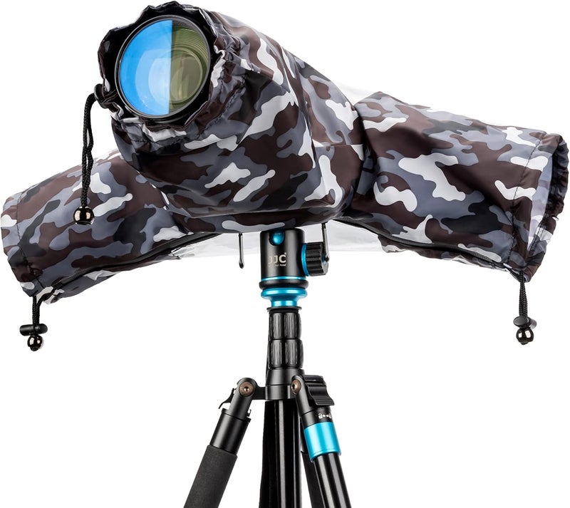 Kiorafoto غطاء مطري لكاميرا بتصميم تمويهي لكانون EOS R5 مارك II R10 R7 R6 R Rp ريبيل T7 T8i T7i 90D 80D 4000D SL3 SX70 نيكون Z7II Z6II Z5 D780 D850 D7500 D5600 D3500 كولبيكس P1100 P1000 P950 - Image 1