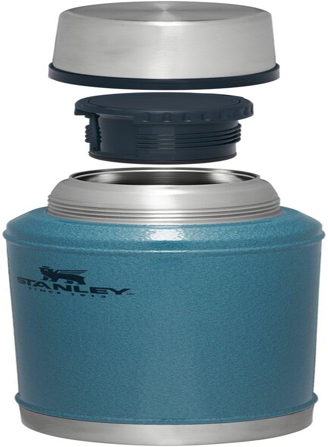 Stanley Classic Legendary Vacuum Bottle 1.0 qt | Wide Mouth with Leakproof Cup Lid | Keep Drinks Hot or Cold | Packable for Travel | Insulated Stainless Steel Thermos | BPA-Free | Hammertone Lake - Image 2
