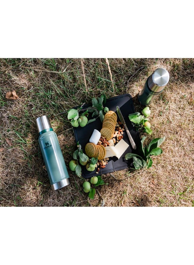 Stanley Classic Legendary Vacuum Bottle 1.0 qt | Wide Mouth with Leakproof Cup Lid | Keep Drinks Hot or Cold | Packable for Travel | Insulated Stainless Steel Thermos | BPA-Free | Hammertone Lake - Image 3