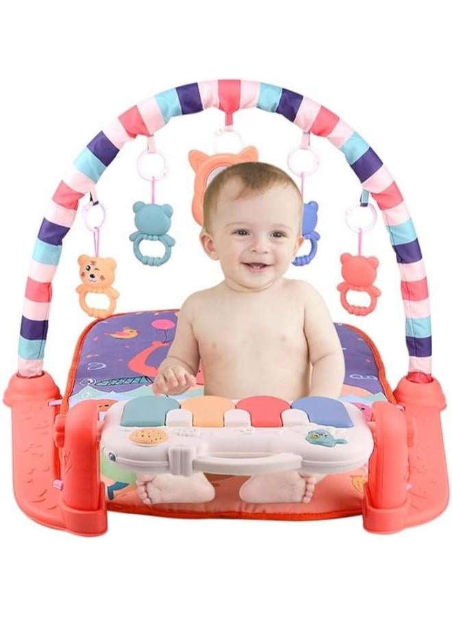 HUANGER Musical Activity Playmat for Newborns & Toddlers - Image 2