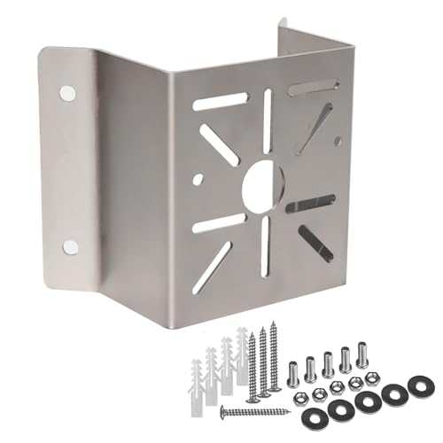 WiTi Universal Corner Mount for Security Camera, Stainless Steel Mounting Corner Bracket for Wall Mount Corner, Suitable for CCTV Cameras LED Wall/Stage Lights, Solar Panels (Small Size) - Image 1