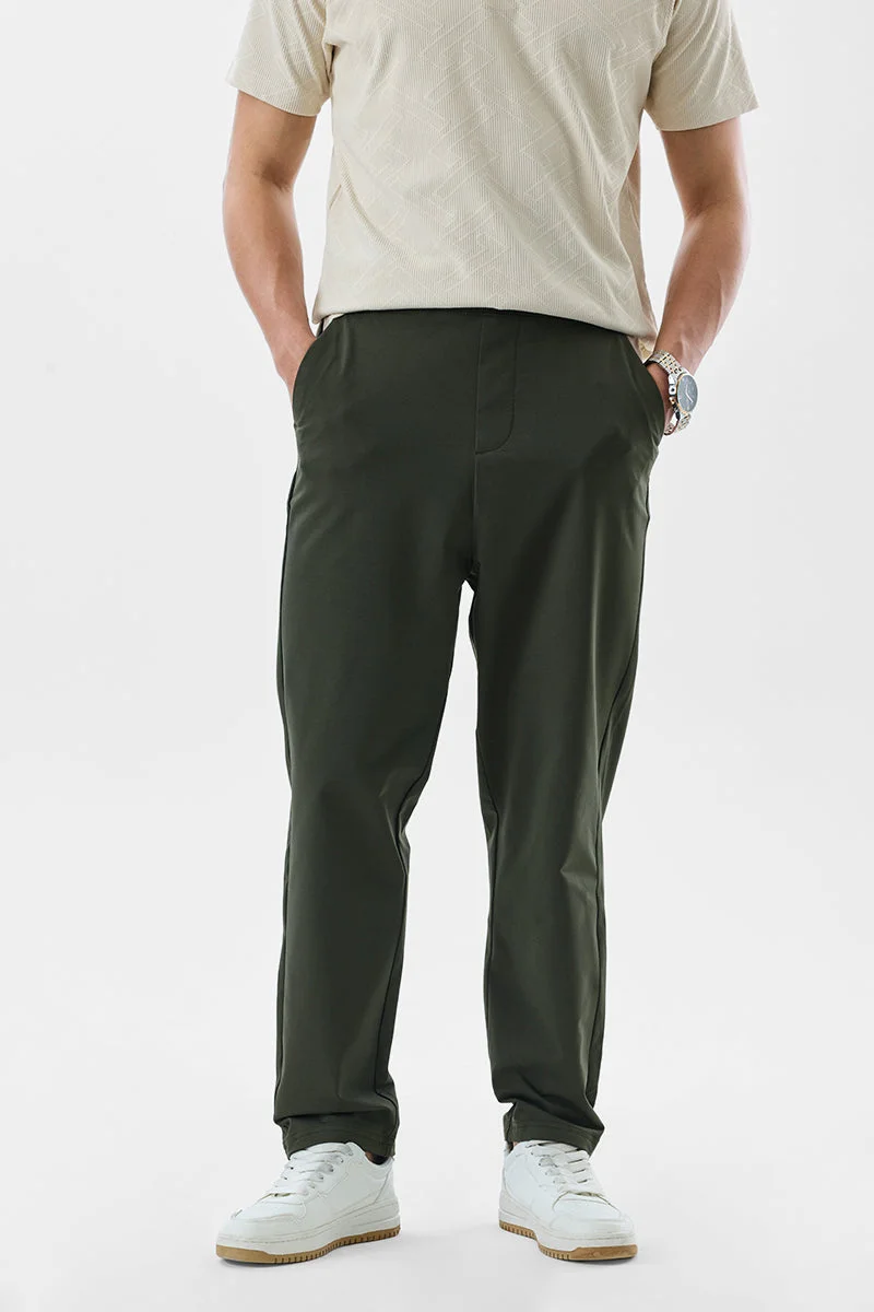 SNITCH Relaxed Fit Stretch Trousers