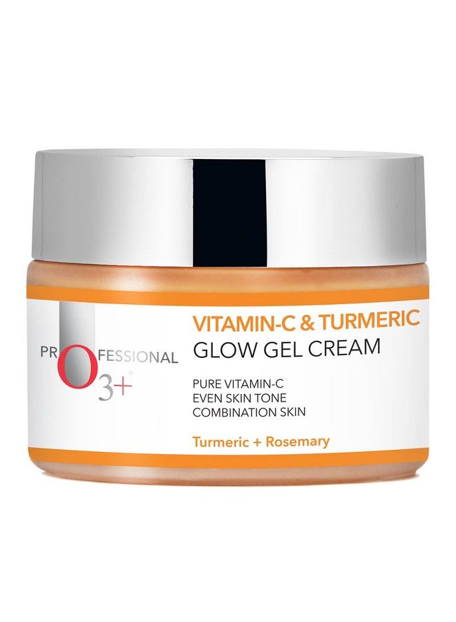 O3+ Vitamin C & Turmeric Glow Gel Cream For Women & Men Turmeric + Rosemary (50Gm) - Image 1