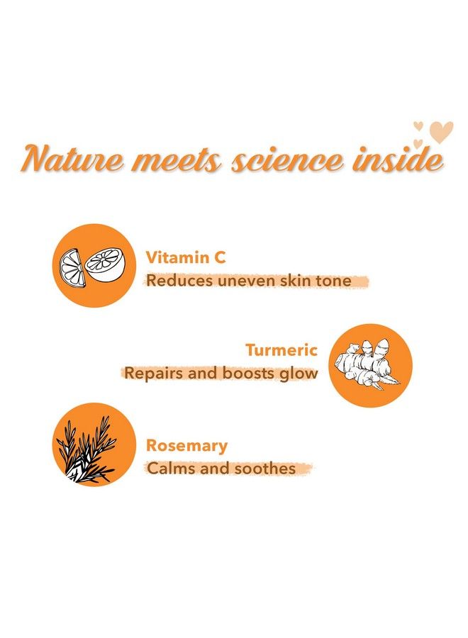 O3+ Vitamin C & Turmeric Glow Gel Cream For Women & Men Turmeric + Rosemary (50Gm) - Image 5