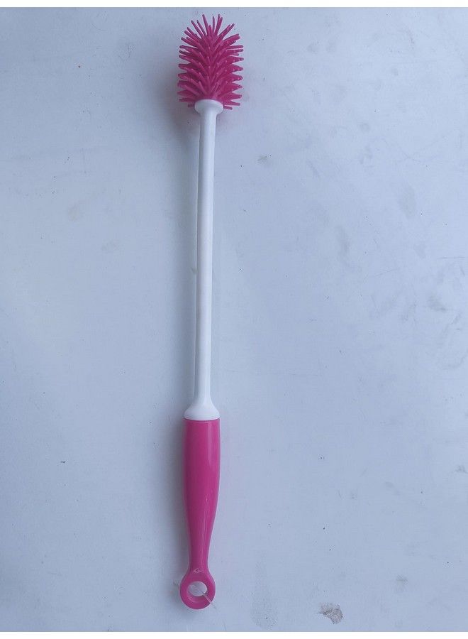 TMC Silicone Bottle Cleaner Brush For Baby Milk Bottles ; Tharmos ; Water Bolltes ; Long Handle - Image 3