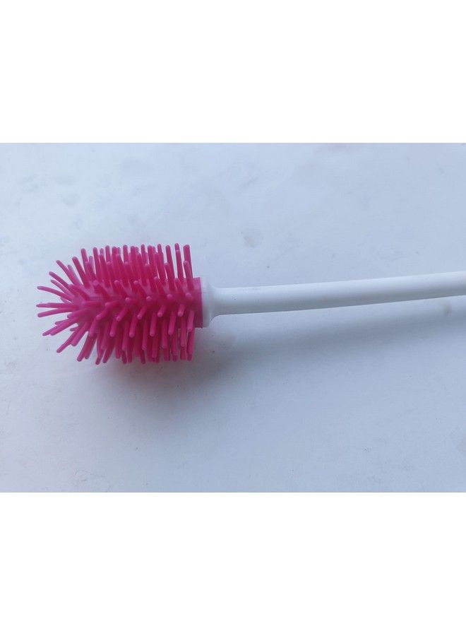 TMC Silicone Bottle Cleaner Brush For Baby Milk Bottles ; Tharmos ; Water Bolltes ; Long Handle - Image 5