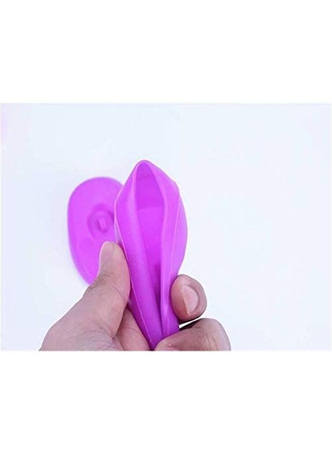 vipolish 3 Pairs Reusable Silicone Ear Covers Hairdressing Dye Coloring Ear Cover Waterproof Hair Dye Cover Protector for Home Shower Bathing Salon Shop (Color Random) - Image 3
