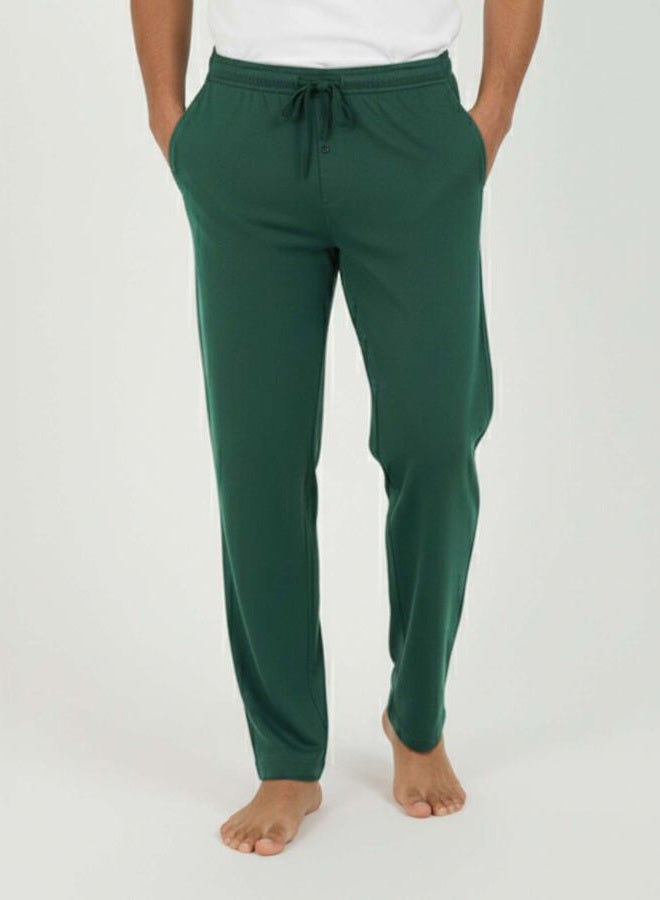 REALESSENTIALS 3 Pack: Mens Pajama Pants - Mens Knit Cotton Flannel Plaid Lounge Bottoms S-3XL - Image 2