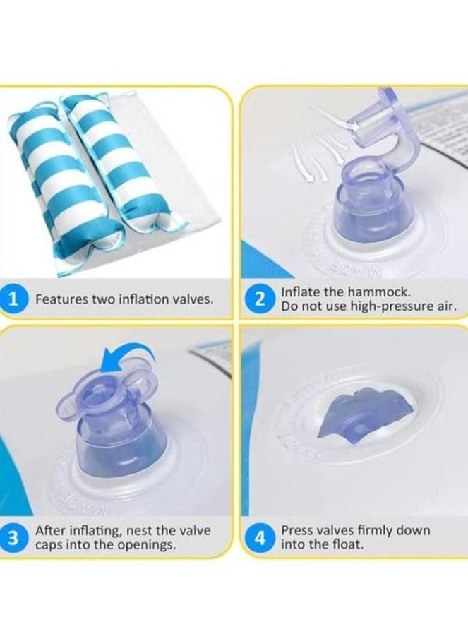 Cool Baby - Multi-Purpose 4-in-1 Water Floating Chair Rafts (Saddle, Lounge Chair, Hammock, Drifter) for Swimming Pool Beach And Water Amusement Park - Image 1