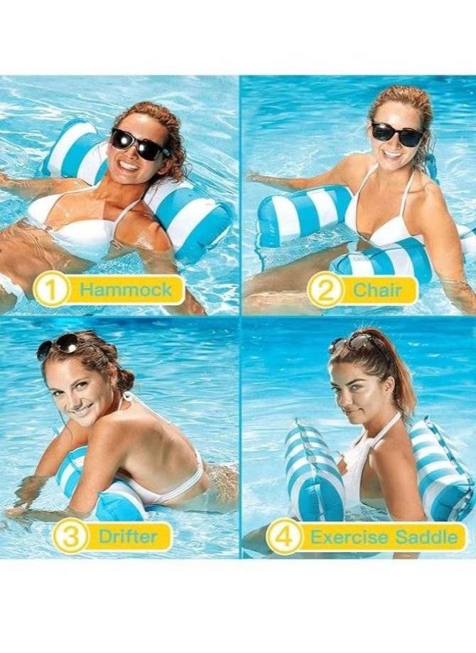 Cool Baby - Multi-Purpose 4-in-1 Water Floating Chair Rafts (Saddle, Lounge Chair, Hammock, Drifter) for Swimming Pool Beach And Water Amusement Park - Image 1