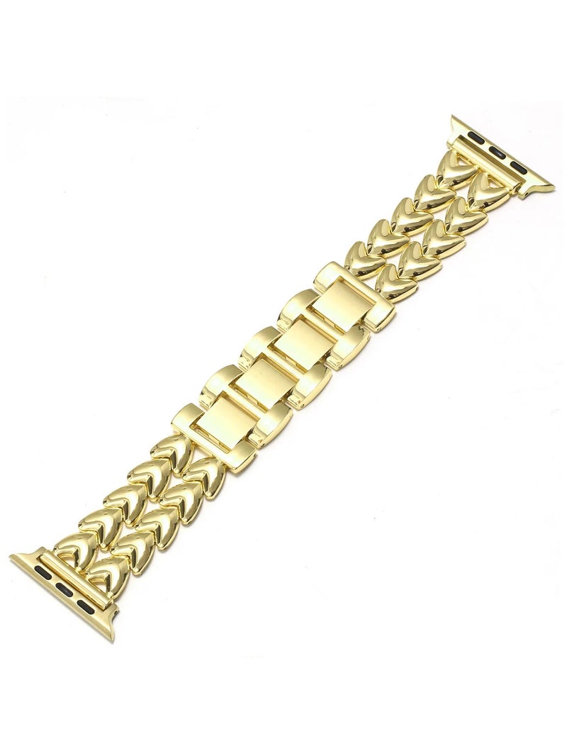 Bluejw Replacement Stainless Steel Watch Bands for Apple Watch Series 9 8 7 6 5 4 3 2 1 – Durable Metal Strap to Replace the Watch Strap, Compatible with All Sizes - Image 1