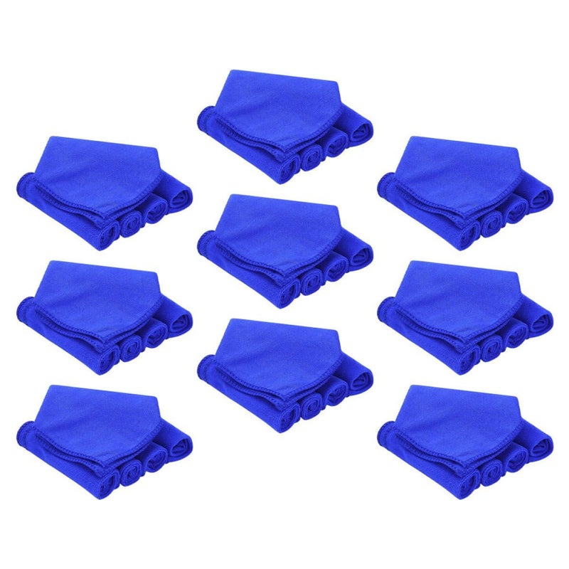 50Pcs Microfiber Car Drying Towels Super Absorbent Wash Cloths - Image 2