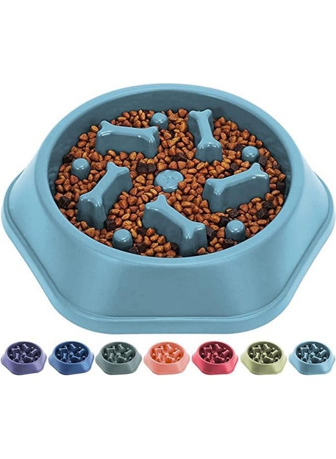 Slow Feeder Dog Bowl And Walking Water Bottle For Dogs And Puppies (Color May Vary) Pack Of 1 Pcs Slow Feeder + 1 Pcs Push To Release Water Bottle - Image 5