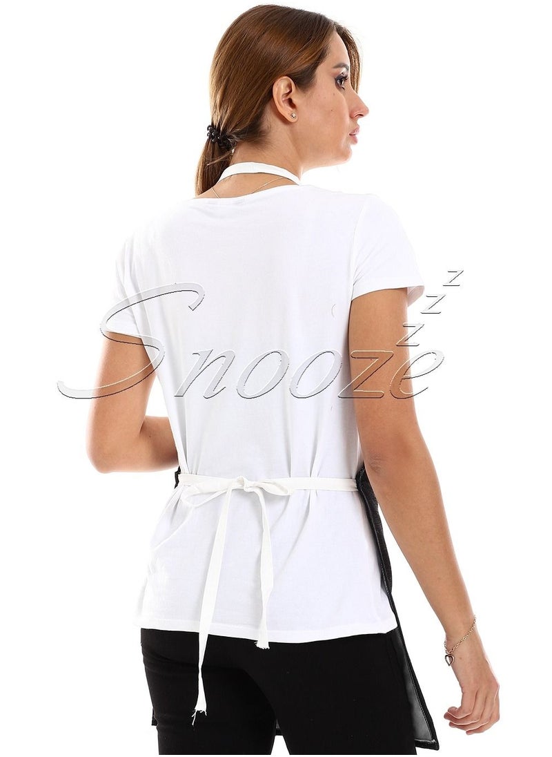سنوز مريله مطبخ، تصميم رمضاني، بلاك  - Image 3