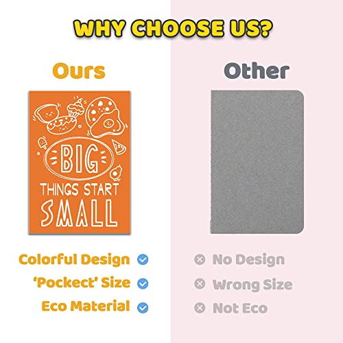 Vusnud 24 Packs - Gifts in Bulk Mini Inspirational Notebooks for Kids Party Favors, Small Motivational Notepads for Students, Cute Notebooks Back to School Gifts from Teacher - Image 2