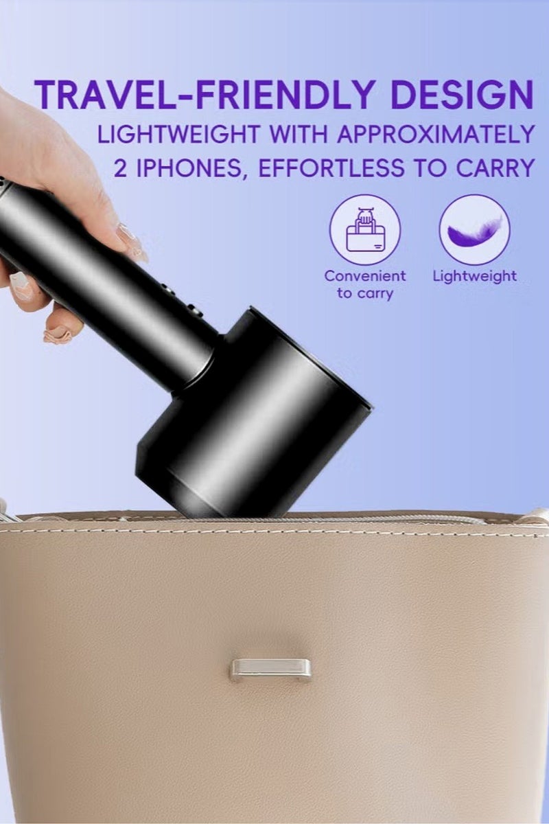 DURKU Professional Ionic Hair Dryer with Thermo-Control  Fast Drying Blower Low Noise  Hair Diffuser Concentrator for Styling - Image 3