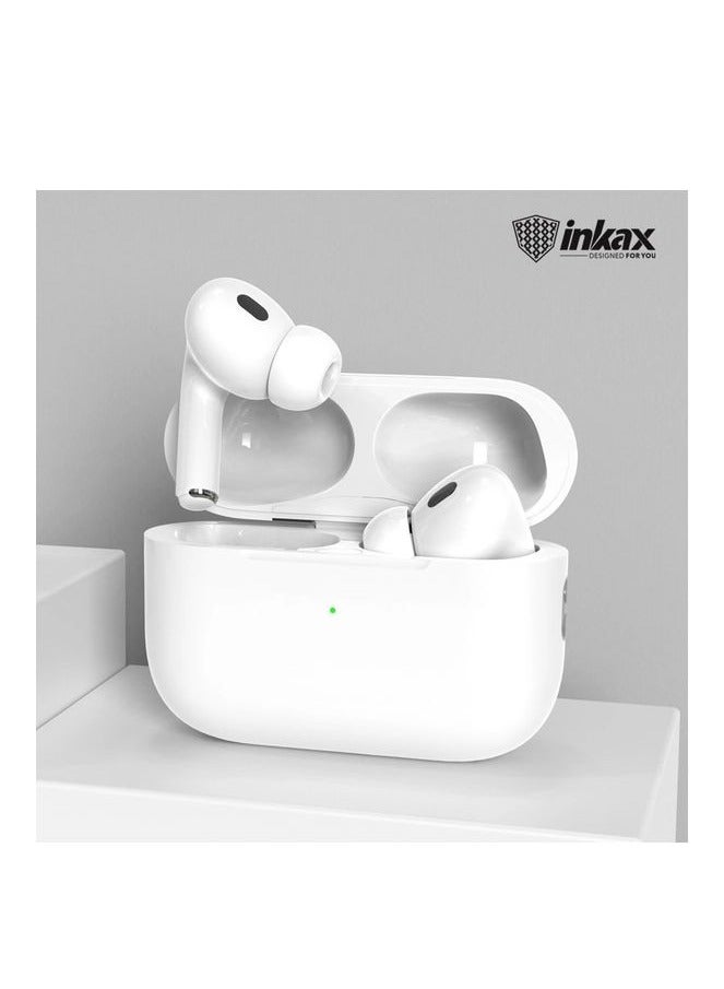إنكاكس سماعات أذن إنكاكس T02 برو – سماعات بلوتوث لاسلكية – أبيض - Image 4