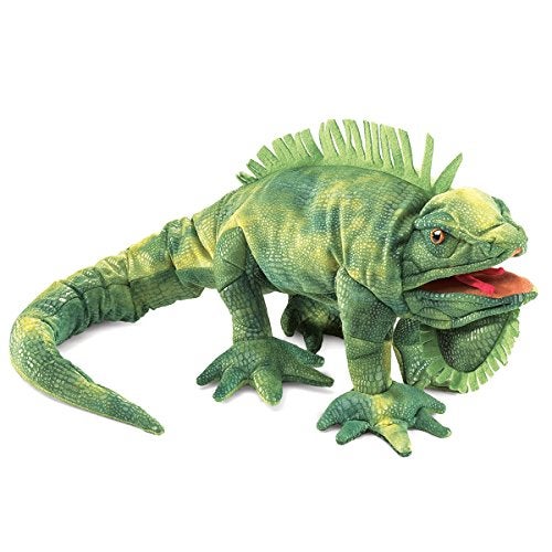 Folkmanis Puppet Iguana - Image 1