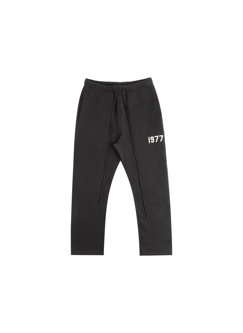 Generic - Fear God Essentials Fg 22ss1977 Loose-fit Straight-leg Trousers Flocking Printing Metallic Ash - Image 1