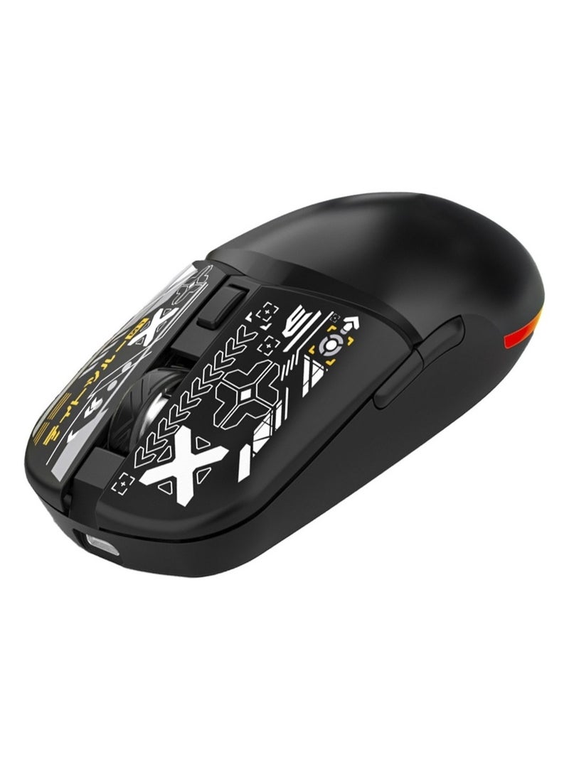 Gaming Mouse FV-QH210, Bluetooth Mouse 2 types of connection 2.4G radio channel and Bluetooth, a sensitive sensor with 3 DPI modes and switchable RGB backlight - black