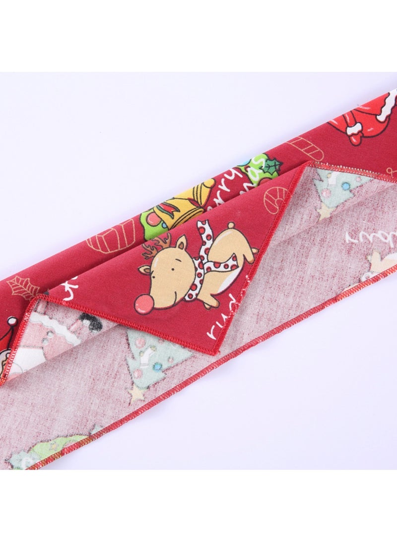 أوشحة رأس للكلاب في عيد الميلاد - 5 قطع من أوشحة رأس للكلاب في الأعياد، مناسبة للأولاد والبنات، أوشحة مثلثة ناعمة قابلة للعكس ومرايل، أوشحة رأس للحيوانات الأليفة في عيد الميلاد، هدية مثالية للجراء والقطط الصغيرة والمتوسطة والكبيرة. - Image 3