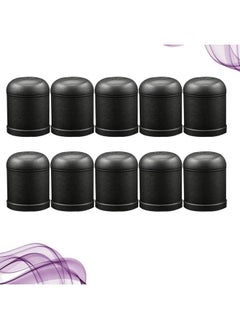 Toyvian 10Pcs Dice Cup Leather Dice Cup Dice Bag Dice Stacking Cup Plastic Shaker Dice  - Image 3