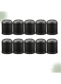 Toyvian 10Pcs Dice Cup Leather Dice Cup Dice Bag Dice Stacking Cup Plastic Shaker Dice  - Image 4