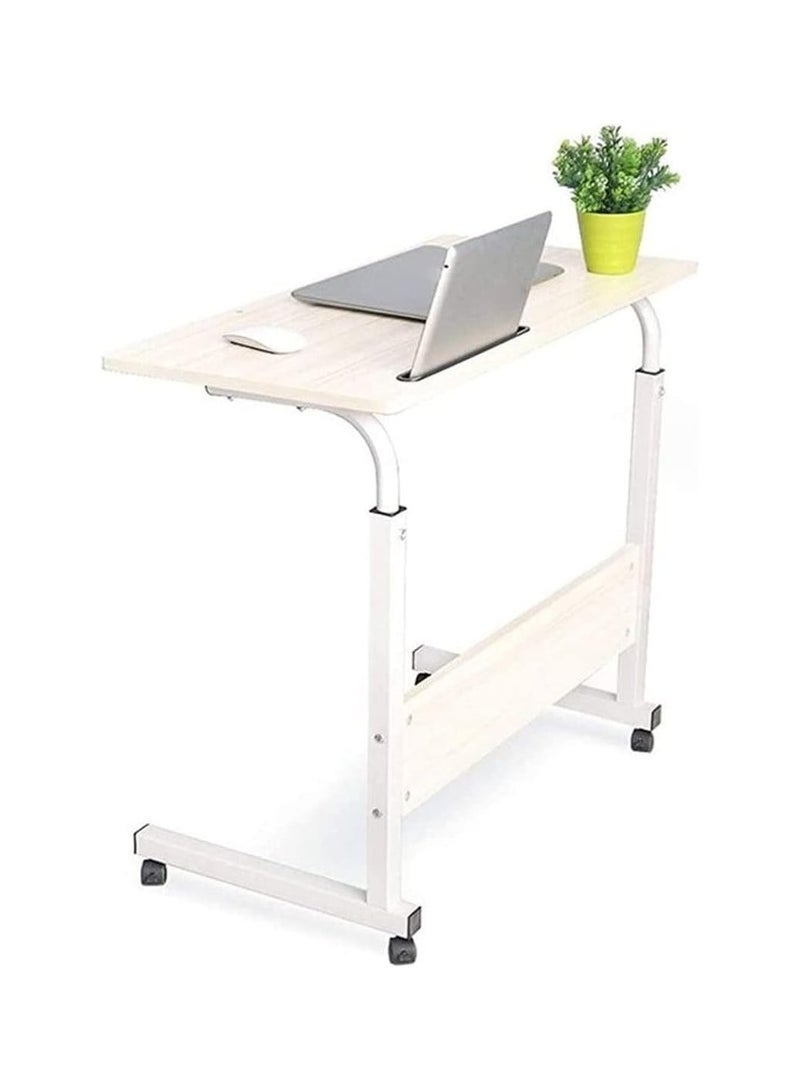 BLOOMING TIME Adjustable laptop Table & Mobile Stand – Portable Bedside Table for Bed, Sofa, & Desk - Image 1