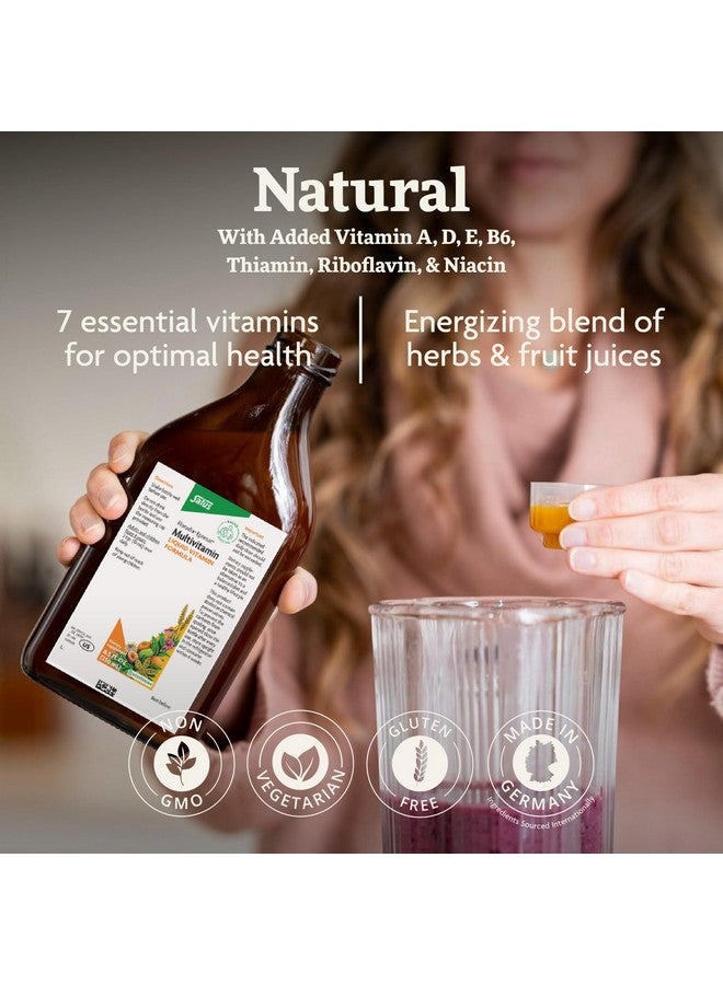 Floradix Epresat Adult Multivitamin - Daily Liquid Multivitamin with Vitamin A, Milk Thistle & More for Wellness - Energy Support & Liver Health Support* - Vegetarian, Non-GMO - 16.9 fl oz - Image 3