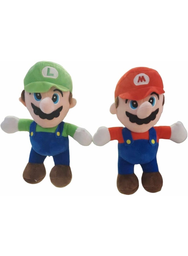 Set of 2 pics plush toy with transparent suction cup sucker (H: 27 cm) - Image 1