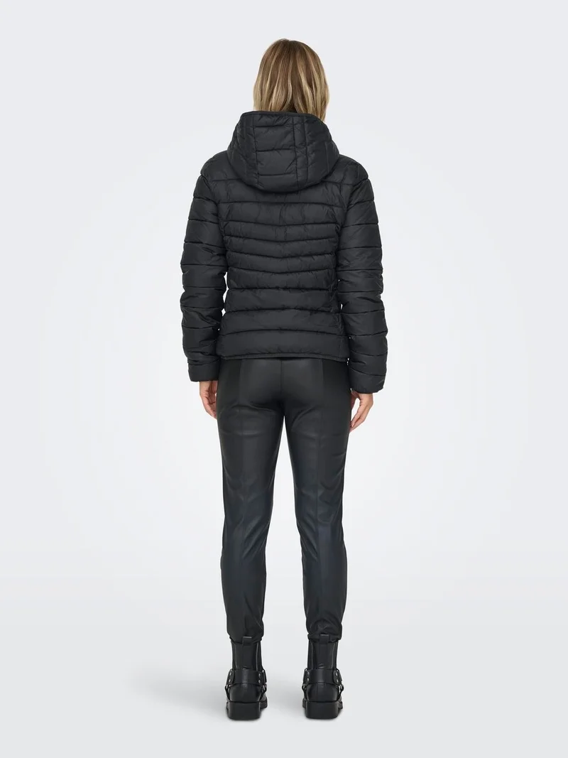 اونلي Women's Double-Sided Hooded Puffer Jacket - 15322040