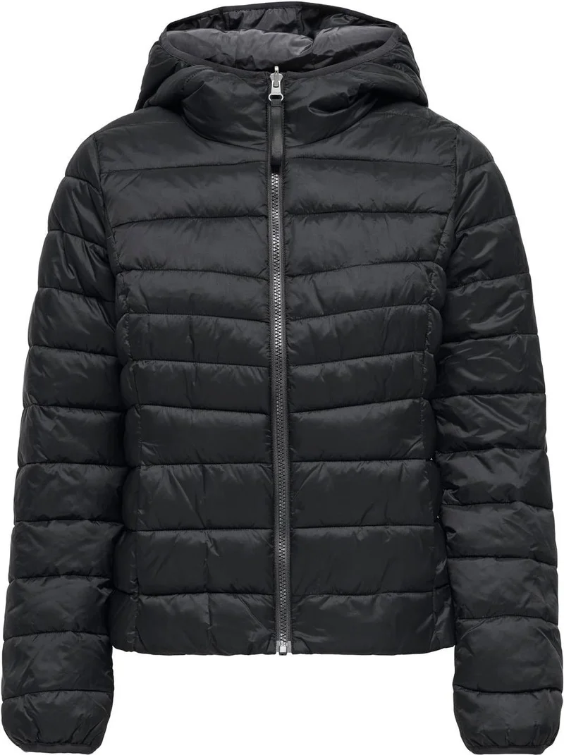 اونلي Women's Double-Sided Hooded Puffer Jacket - 15322040