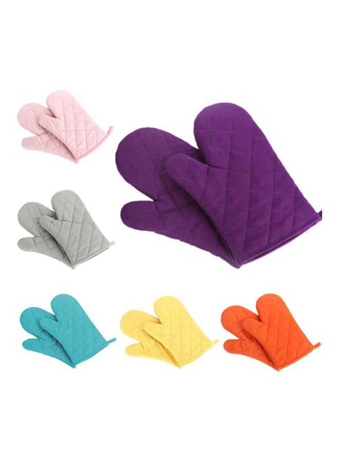 NIBEMINENT Oven Heat Proof Resistant Glove Multicolour - Image 4