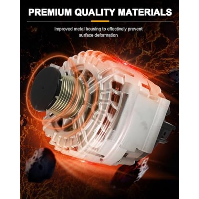 ROADFAR Alternator Compatible for Mercedes-Benz for C250 1.8L 2012-2015, Replace 11822 11814 - Image 4