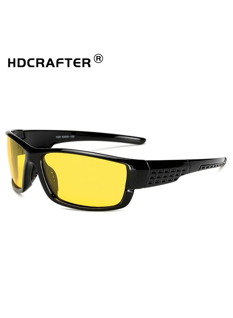 HDCRAFTER Outdoor Sports Wind and Eye Protection Polarized Sunglasses - Image 1