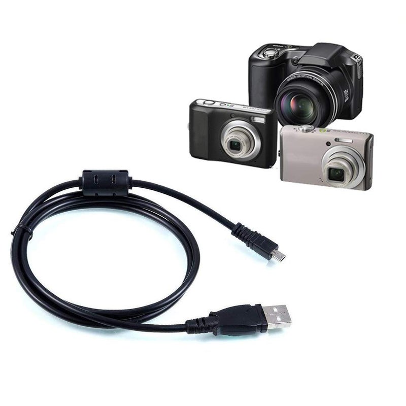 AlyKets Replacement USB PC Charger Data Cable Cord Lead for Panasonic Camera Lumix DMC-ZS25 DMC-TZ35 DMC-G7 ZS40 ZS50 TS30 SZ3 TZ8 TZ11 TZ15 TZ24 - Image 3