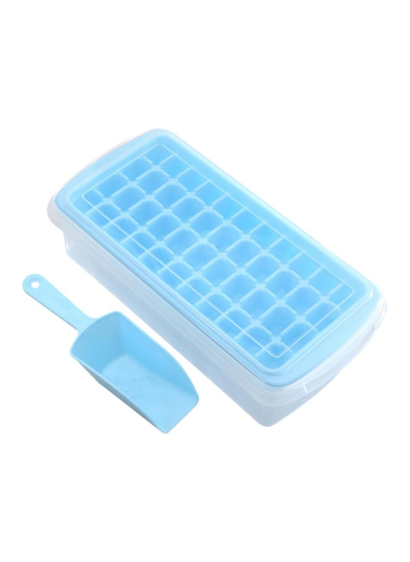 GROWSTEADY Ice Cube Tray Ice Cube Mold Container Frozen Cubes 44 Compartments with Lid for Bars Households Party  - Image 1
